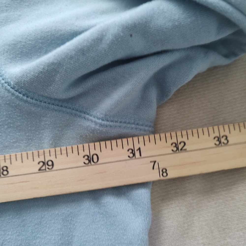 Carhartt Mens TS5569-M Relaxed Fit Hoodie Light Blue 3XL Pullover Sweatshirt - Picture 6 of 7